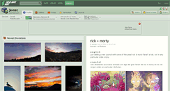 Desktop Screenshot of javoec.deviantart.com