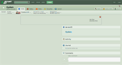 Desktop Screenshot of kyoken.deviantart.com