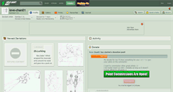Desktop Screenshot of love-chan01.deviantart.com