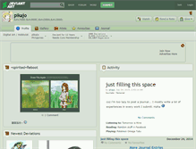 Tablet Screenshot of pikajo.deviantart.com