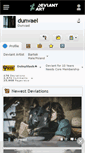 Mobile Screenshot of dunvael.deviantart.com