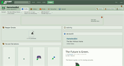 Desktop Screenshot of namelessbot.deviantart.com