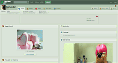 Desktop Screenshot of komondor.deviantart.com