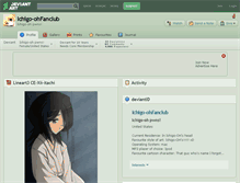 Tablet Screenshot of ichigo-ohfanclub.deviantart.com