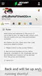 Mobile Screenshot of childrenofthem00n.deviantart.com