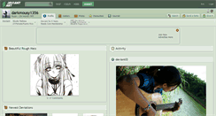 Desktop Screenshot of darkmousy1356.deviantart.com