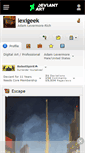 Mobile Screenshot of lexigeek.deviantart.com