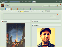 Tablet Screenshot of lexigeek.deviantart.com