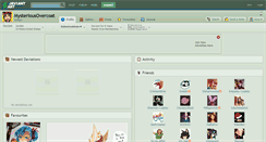 Desktop Screenshot of mysteriousovercoat.deviantart.com