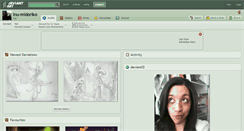 Desktop Screenshot of inu-midoriko.deviantart.com