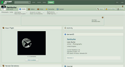 Desktop Screenshot of liamburke.deviantart.com