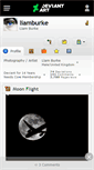 Mobile Screenshot of liamburke.deviantart.com