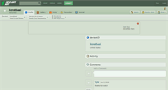 Desktop Screenshot of koratbaal.deviantart.com