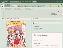Tablet Screenshot of nnoinel.deviantart.com