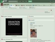 Tablet Screenshot of didi1959.deviantart.com