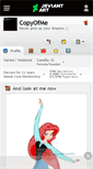 Mobile Screenshot of copyofme.deviantart.com