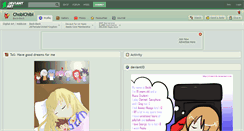 Desktop Screenshot of chobichibi.deviantart.com