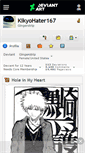 Mobile Screenshot of kikyohater167.deviantart.com
