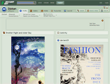 Tablet Screenshot of djoisan.deviantart.com
