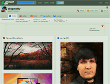 Tablet Screenshot of dragonetty.deviantart.com