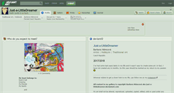 Desktop Screenshot of just-a-littledreamer.deviantart.com
