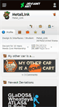 Mobile Screenshot of metallink.deviantart.com