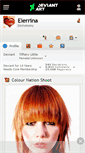 Mobile Screenshot of elerrina.deviantart.com