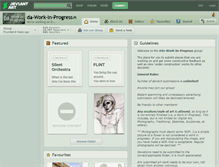 Tablet Screenshot of da-work-in-progress.deviantart.com
