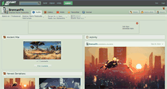Desktop Screenshot of brennanpm.deviantart.com