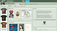 Desktop Screenshot of anne-boleyn-group.deviantart.com