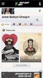 Mobile Screenshot of anne-boleyn-group.deviantart.com