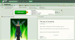 Desktop Screenshot of kingofsouls.deviantart.com