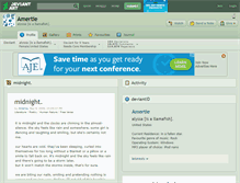 Tablet Screenshot of amertie.deviantart.com