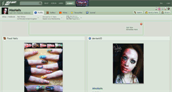 Desktop Screenshot of missnails.deviantart.com