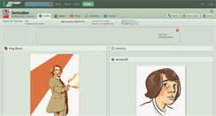 Desktop Screenshot of geniusbee.deviantart.com