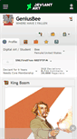 Mobile Screenshot of geniusbee.deviantart.com
