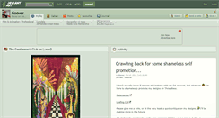 Desktop Screenshot of goover.deviantart.com