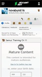 Mobile Screenshot of novaburst16.deviantart.com