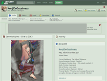 Tablet Screenshot of kenjidegozaimasu.deviantart.com