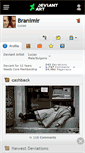 Mobile Screenshot of branimir.deviantart.com