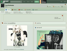 Tablet Screenshot of cucuxumusu.deviantart.com
