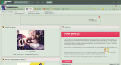 Desktop Screenshot of kudakitsune.deviantart.com