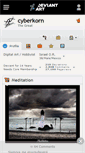 Mobile Screenshot of cyberkorn.deviantart.com