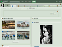 Tablet Screenshot of dzelpaul.deviantart.com