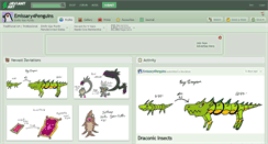 Desktop Screenshot of emissary4penguins.deviantart.com