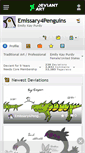 Mobile Screenshot of emissary4penguins.deviantart.com