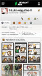 Mobile Screenshot of ll-luki-megurine-ll.deviantart.com
