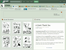 Tablet Screenshot of kelipipo.deviantart.com