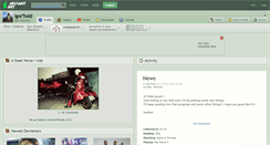 Desktop Screenshot of igortodd.deviantart.com
