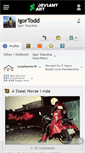 Mobile Screenshot of igortodd.deviantart.com
